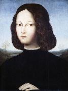 Piero di Cosimo Retrato de um menino painting
